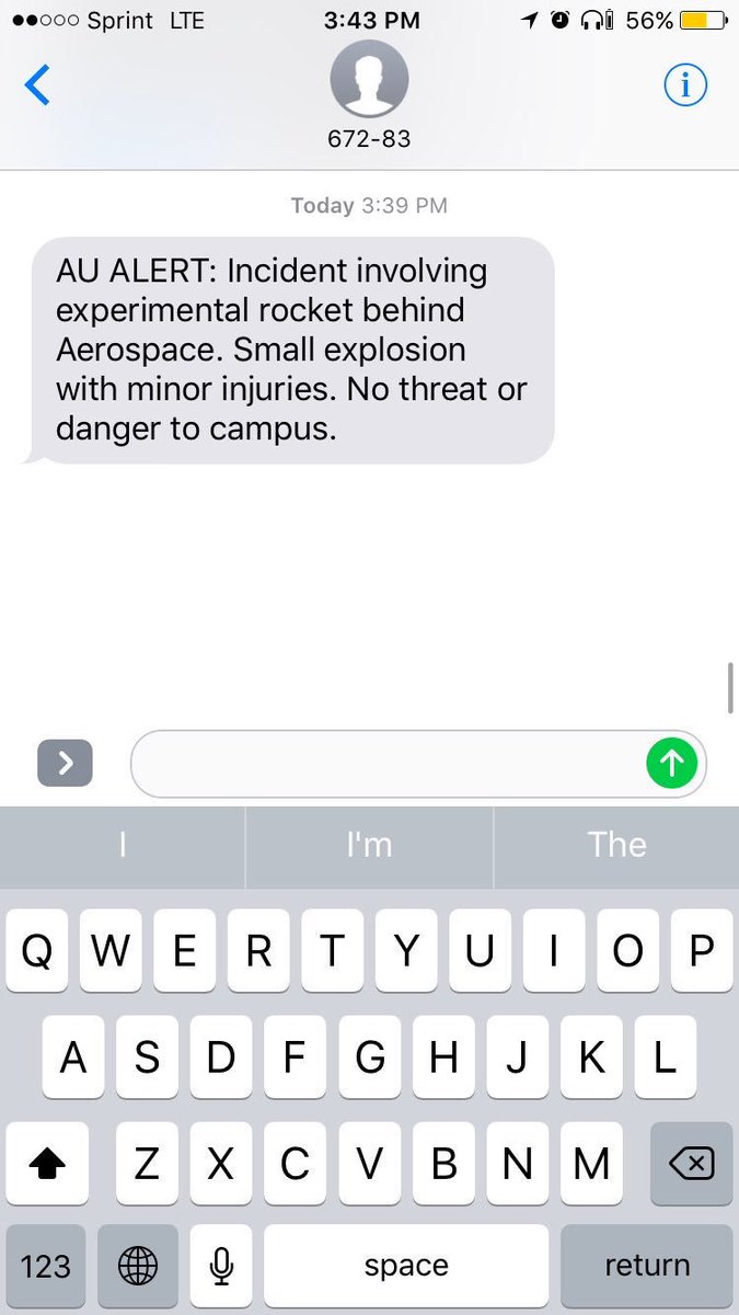 TomAdamo11's tweet photo. Honestly, Auburn Alerts has been the greatest source of comedy over the years https://t.co/GPwBgbeMVw