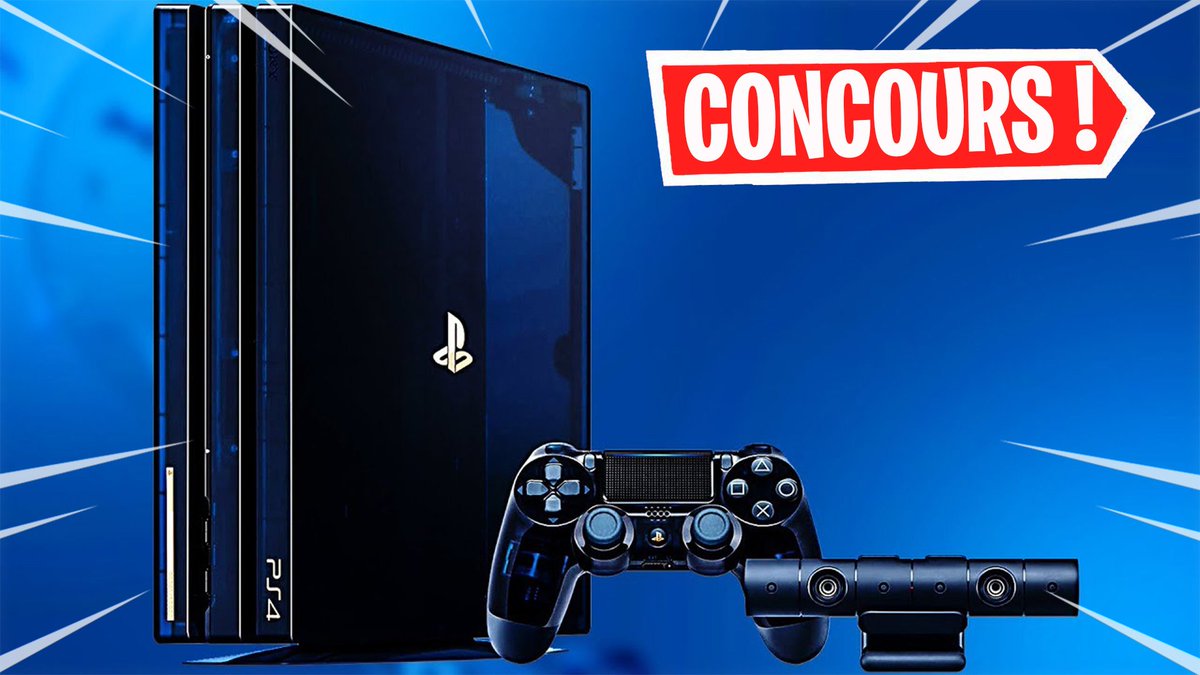 YassinGronie's tweet image. 🤩 Concours pour gagner une PS4 PRO 500 Million Edition 2 To 🤩
Conditions: 
-RT ce tweet
-être abonné fidèle
- Tirage au sort le 24/10/2018
- aller voir la vidéo en question sur ytb
les frais de port sont à votre charge :)
GL à tous ! 🥰