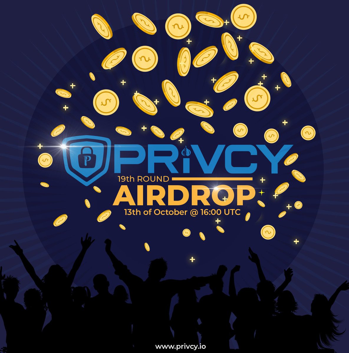 PRiVCY_COIN's tweet image. #PRiVCY_COIN #Airdrop 19 / 20 Landing 10.13.18 @ 4pmUCT All mandatory tasks must be complete 24 hours prior for checks. Visit our rules channel on #discord discord.gg/dRecQh3 for all requirements

#PRiVCY #PRiV $PRiV @testament @chuckfcknbilly @_ericpeterson_ #airdrops #AD19