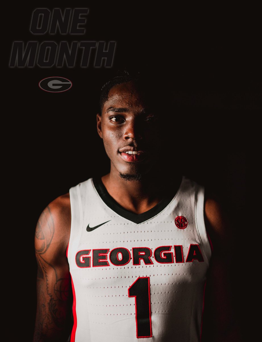 UGABasketball's tweet photo. Only Teshaun Hightower months until we tip off the regular season ⏳ https://t.co/1QTebBIb5b