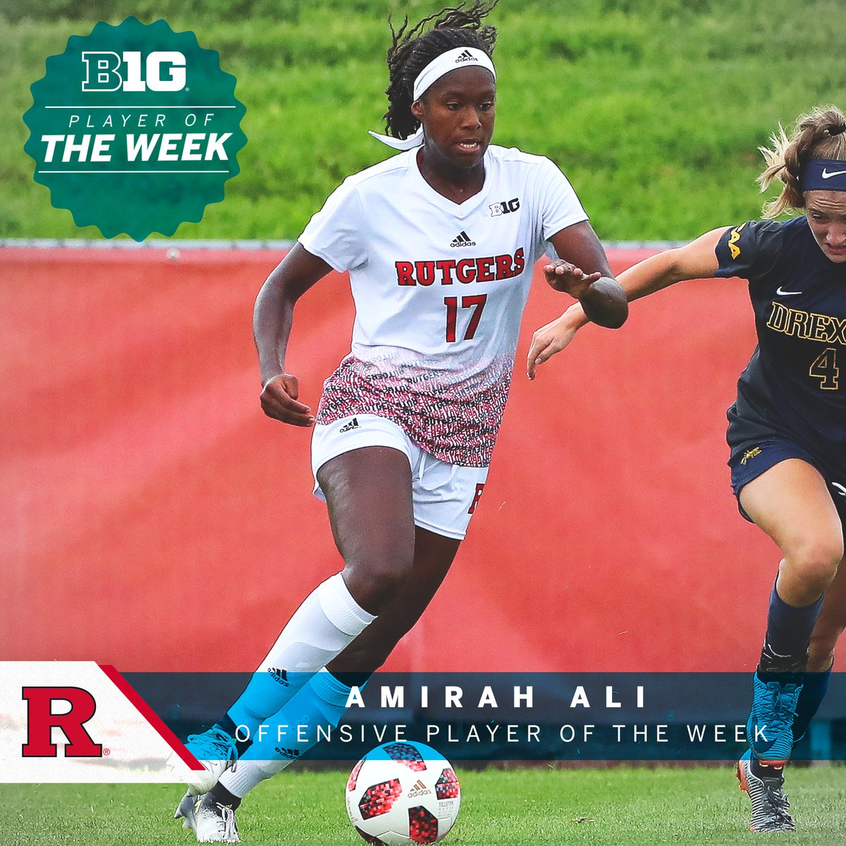 Big Ten Soccer on Twitter "Amirah Ali of RUWSoccer scored the golden