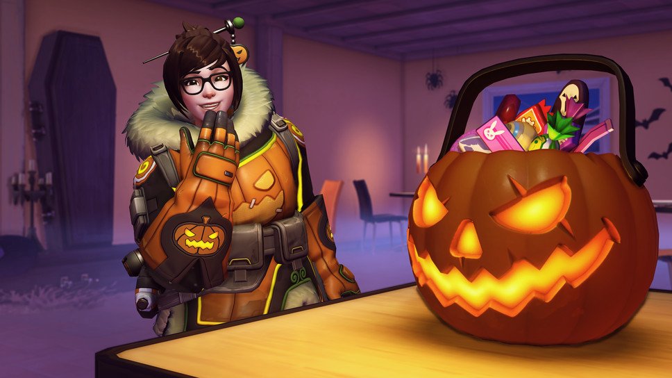 Gameplanet's tweet photo. Overwatch Halloween Terror 2018 live now - Shoot, Spook &amp; Loot! https://t.co/xSfLdZYUGP https://t.co/ti5LZiZlhY