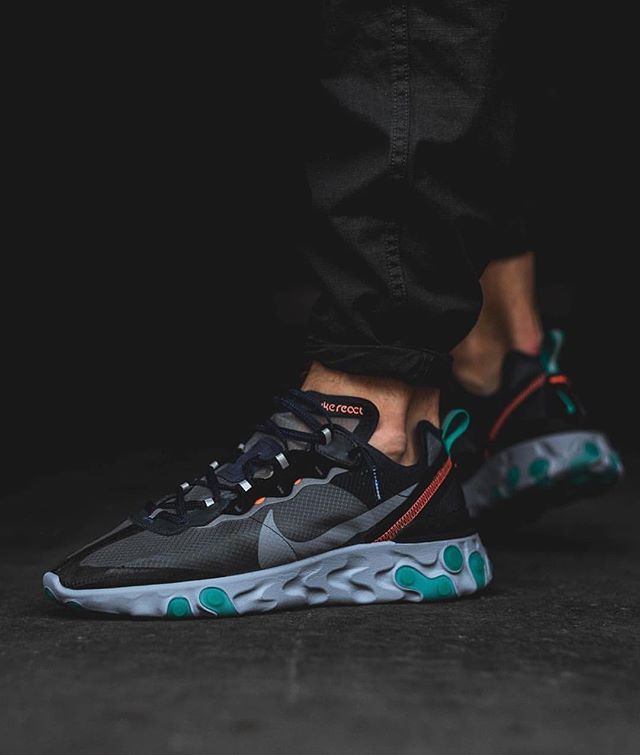 nike react element 87 green neptune