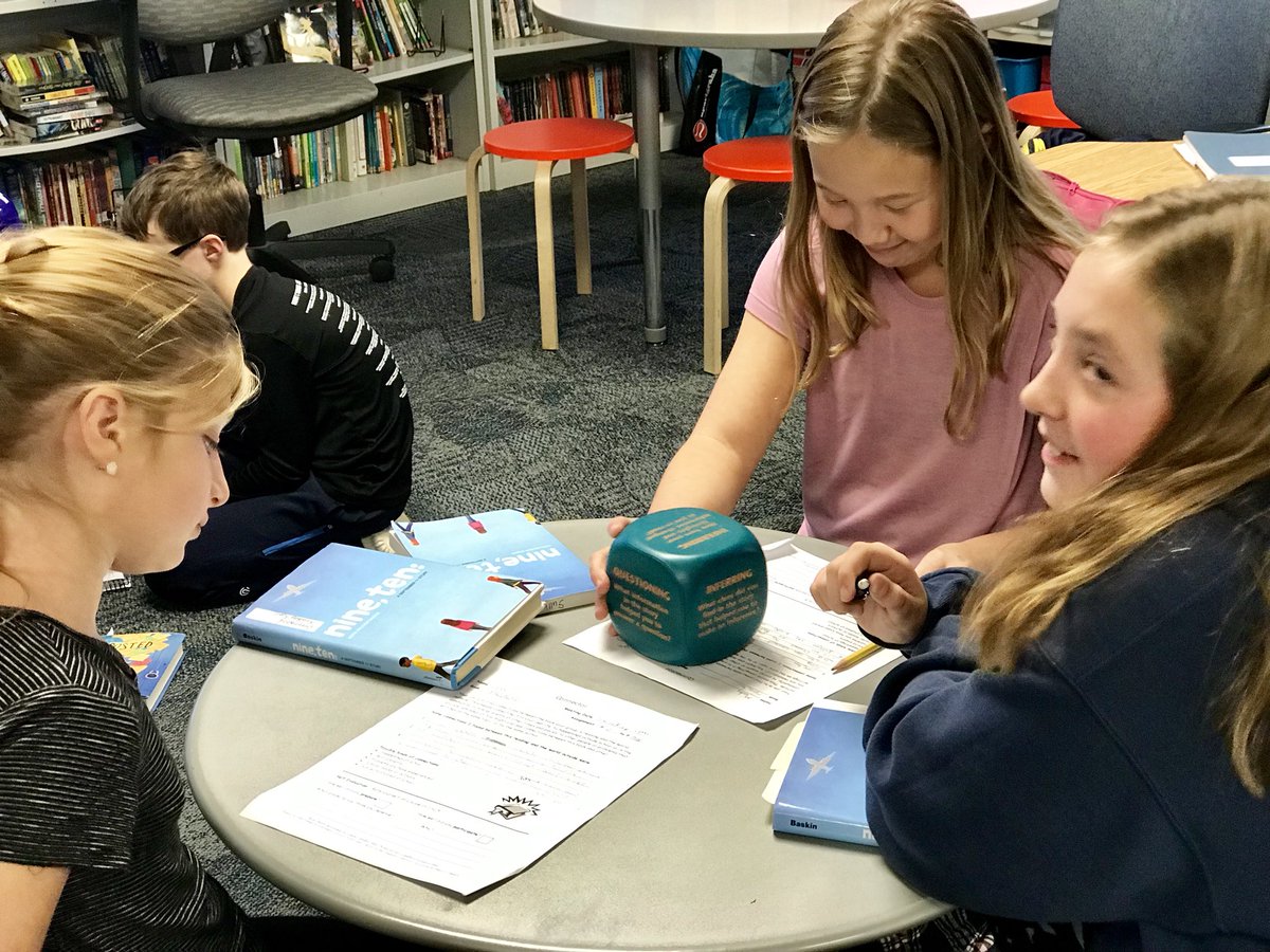 GWImhof's tweet photo. There is excitement in the air...first day of literature circle discussions. #GWgreats #gwreads https://t.co/dohyzDOOGI