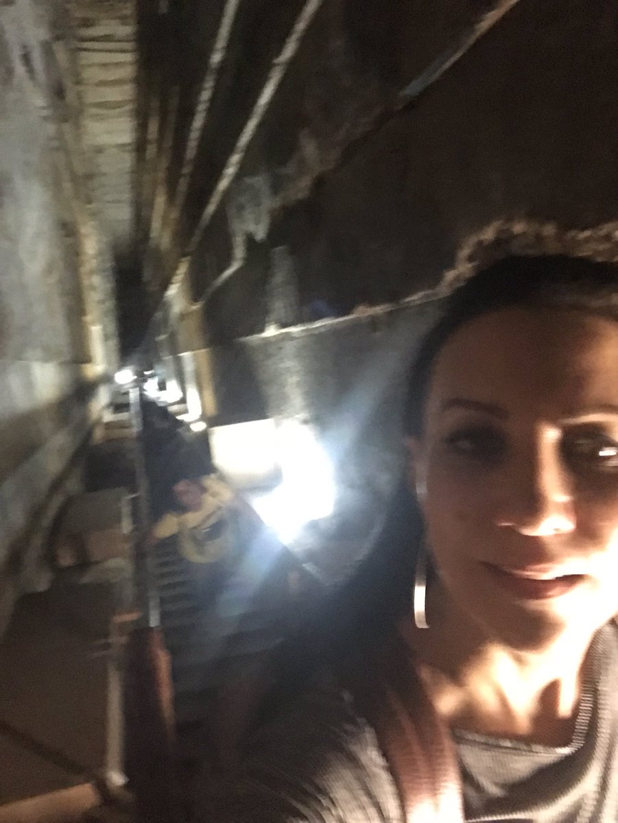 Saqaara's tweet photo. Just to clear the Trump energy out of the Pyramids I had to go and sing today inside. #goddess #saqaara #powertothepeople https://t.co/mOR0QIQGtc
