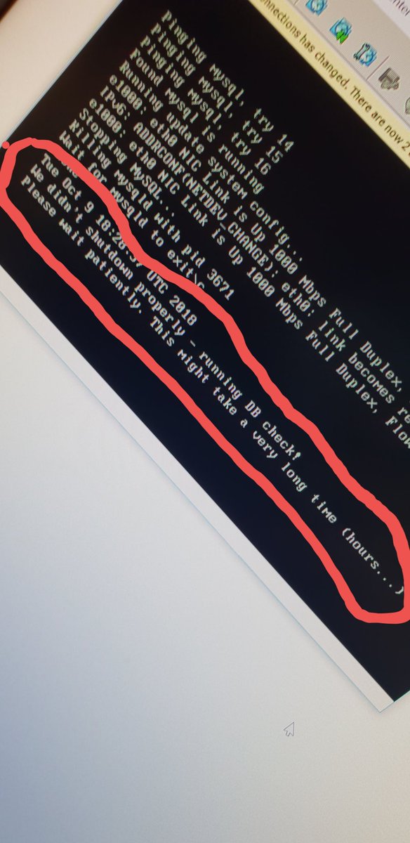 iwiizkiid's tweet image. Maybe I&apos;ll shutdown properly next time 😂🤔 #Cisco #EngineerProblems #LabEveryday