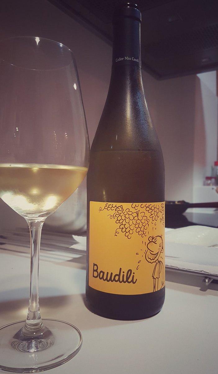 malviatge's tweet image. Quan el dia s'acaba de cop... a mercè d'encàrregs i altres compromisos... i mentre preparem sopars... ensumes una copa de Baudili i de cop un es troba al mig d'un bosc... benvinguda nit. 🌚 @cellermascandi #tincset