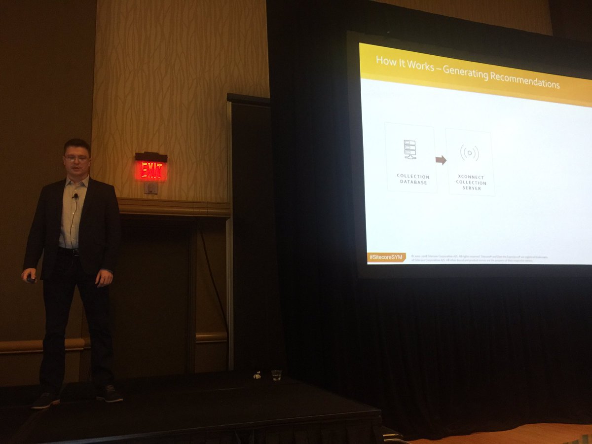 David Mead (@mead_dave) on Twitter photo <a href="/Shedal/">Dmytro Shevchenko</a> from <a href="/EPAMSYSTEMS/">EPAM Systems</a> explaining xConnect integration with Azure ML and Twitter for mysym.net session recommendation engine for #sitecoresym <a href="/Shedal/">Dmytro Shevchenko</a> from <a href="/EPAMSYSTEMS/">EPAM Systems</a> explaining xConnect integration with Azure ML and Twitter for mysym.net session recommendation engine for #sitecoresym