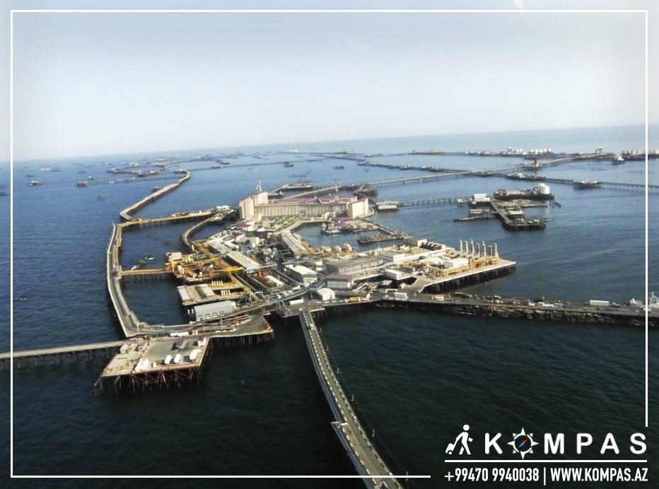KompasAZ's tweet photo. #Oil Rocks is an industrial settlement in #Baku, #Azerbaijan. A full town on the sea, it was the first operating offshore oil platform in the world, incorporating numerous #drilling platforms. It is featured in the #Guinness Book as the world's first #offshore oil platform. https://t.co/nXiz6j0Rls