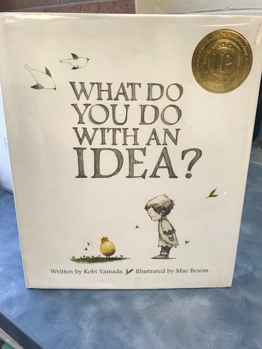 WV_Reading's tweet photo. Friday's #classroombookaday was What Do You Do With An Idea? We all agree that sharing your idea and letting it "hatch" can bring happiness to someone even if it's the smallest idea.  Believe in yourself! @WvReading @MsBrobstsClass https://t.co/UoILXQIpWt