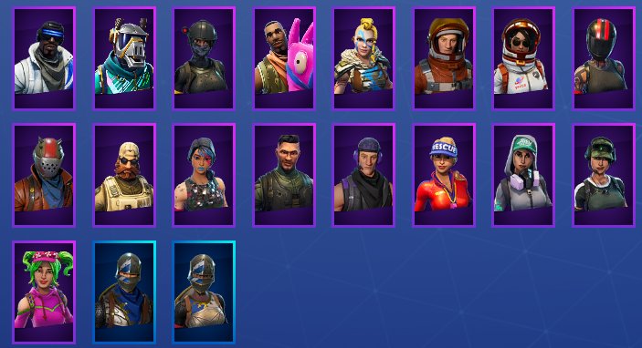 MontyLMAO_____'s tweet photo. FORTNITE ACCOUNT FOR SALE! #skulltrooper #reaperpickaxe #rareskins https://t.co/ccGMN2oUOH