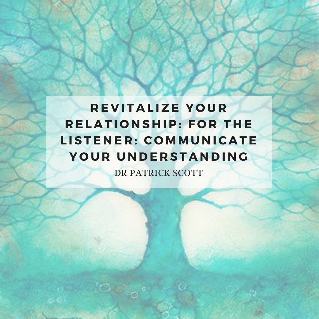 DrPatrickScott's tweet photo. Let your partner know that you #understand what they are #experiencing and can #empathize: “You really are in a tight spot” “I can see why you feel that way.” https://t.co/lnen4lyHx3