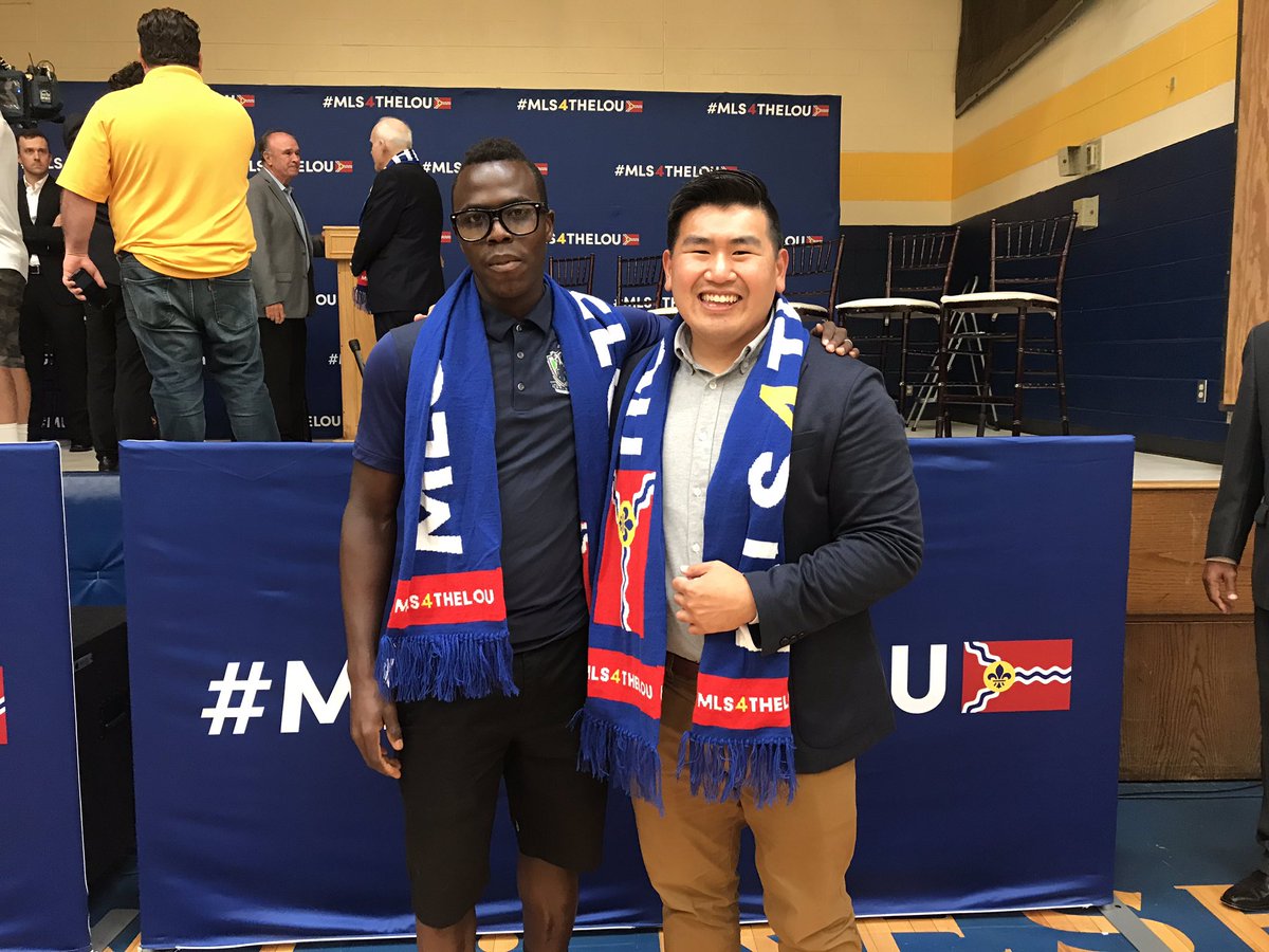TheCoordinated's tweet photo. Soccer brings people from all over the world to a community. Excited for #MLS4TheLou https://t.co/Wi5KI965tp