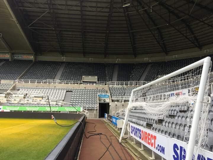 Sports Direct signs being removed from the Strawberry Corner. 

What do you think is going into their place? HoF signs? New Sports Direct signs? 

#AshleyOut #UnitedAgainstAshley #NUFC