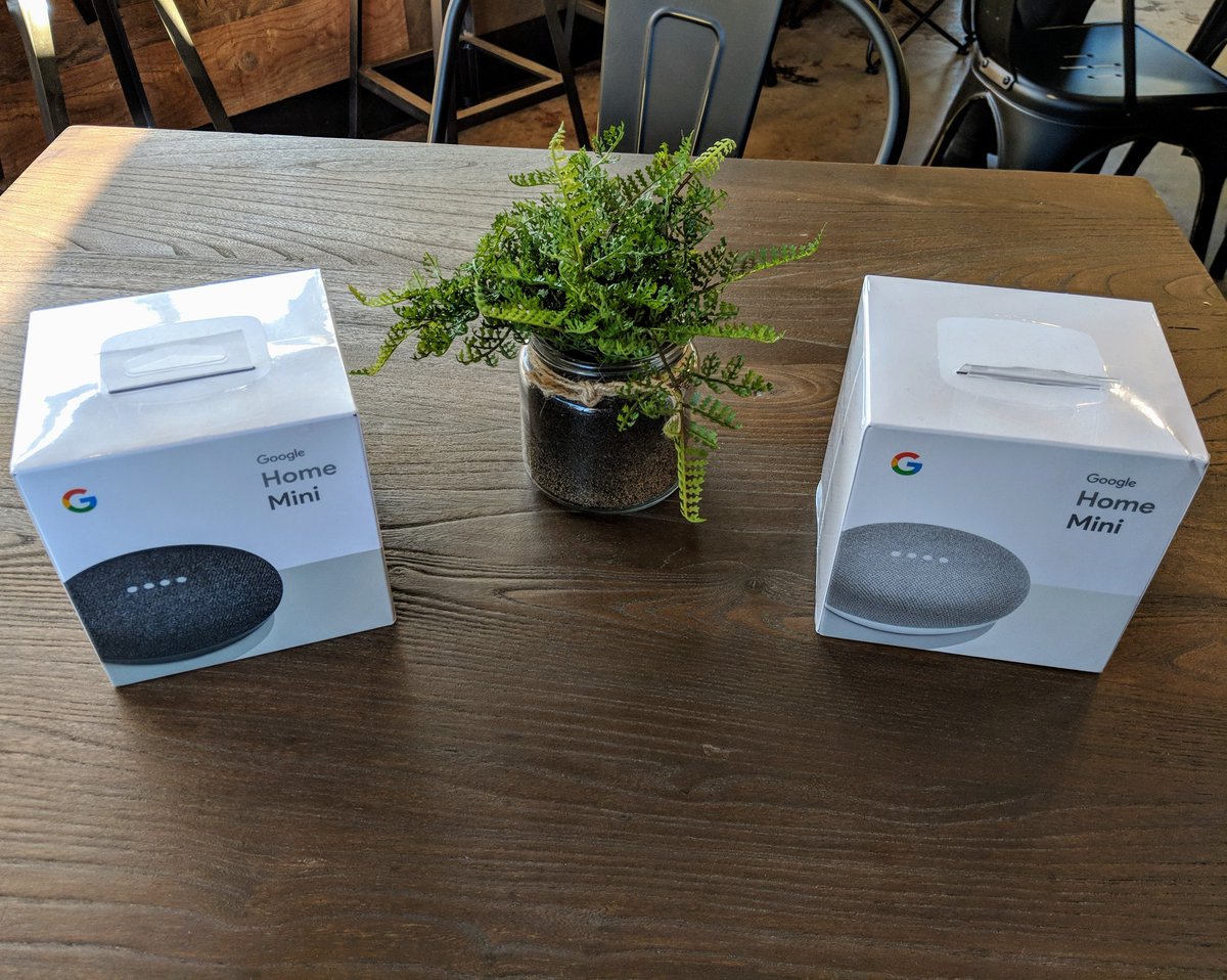 KevinGetch's tweet photo. I'm giving away a couple @Google Home Mini's during my prez today at @swivelnow 
1pm at the Hilton Garden Inn
#SwivelNow https://t.co/QDNtvwrmDo