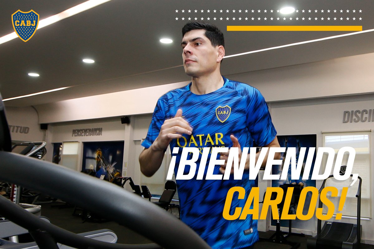 BocaJrsOficial's tweet photo. ¡Bienvenido, @CarlosLampe1! https://t.co/mbijCJkcUe