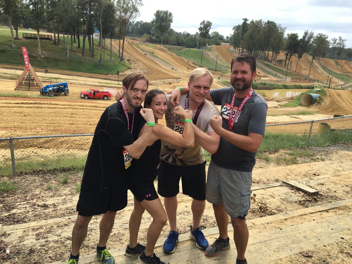 Not sure about rugged, but we definitely have the maniac thing down. #ruggedmaniacdc