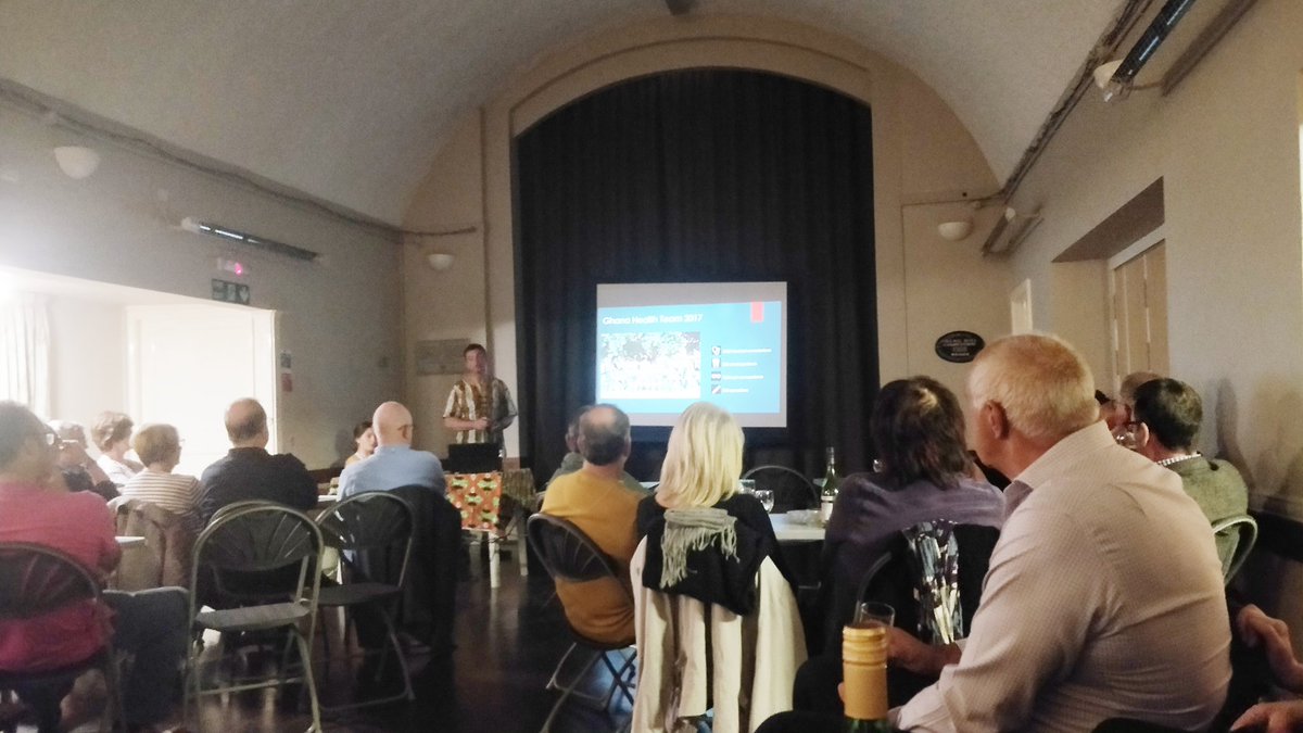 <a href="/HerniaCarpenter/">Hernia International Carpenter</a> <a href="/GRID_org/">GRID</a> Successful evening of talks in #yardleyhastings last Friday about Ghana 2017 to raise funds for Ghana 2018.