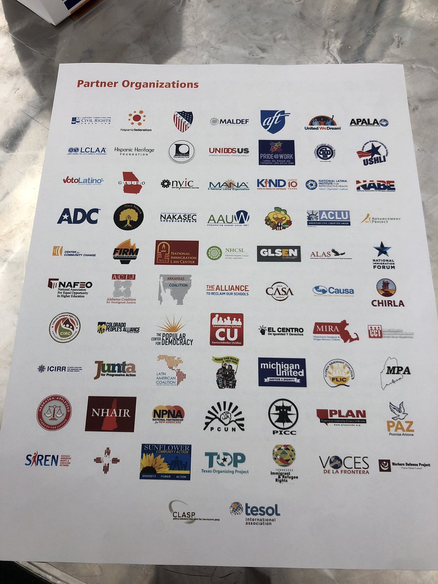 .@aftunion today announced a new partnership with community-based organizations, including @hispanicfed, to ensure laws protecting the right to a public education are safeguarded for immigrant children. #hispanicedsummit18