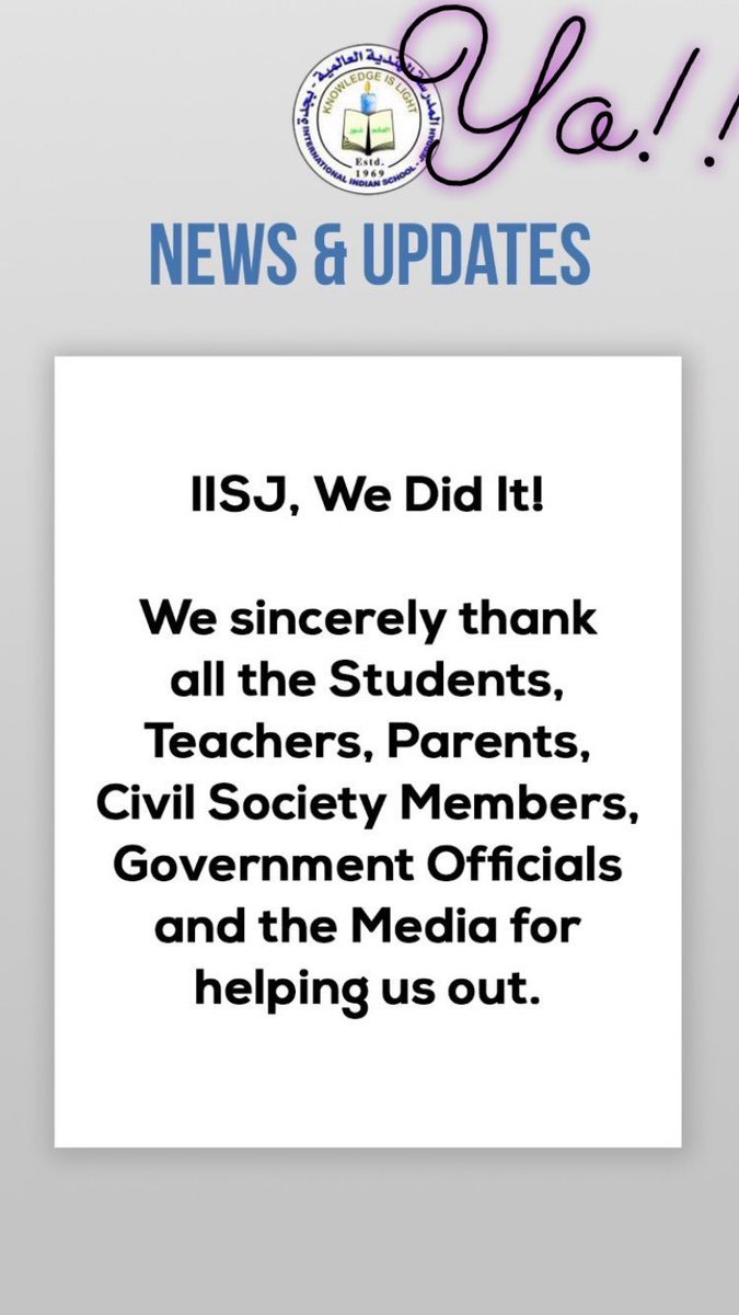 saboor_mohd's tweet photo. #IISJUnite #SaveIISJ 
 Finally done over it was a great team work specially @DaudArif_DA @Farhan_m0hd hatsoff to ur work guys.
And ofc all those powerful sayings by the teachers, Ex-students &amp; present students...
#IISJSWAYYY https://t.co/U7vdhKidiS