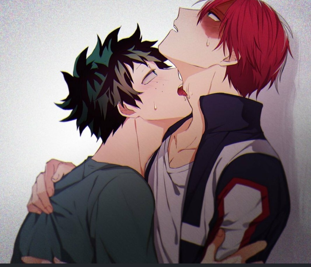 pornn.vol on Twitter: "#yaoi #anime #bokunohero #todoroki #deku #shipp...