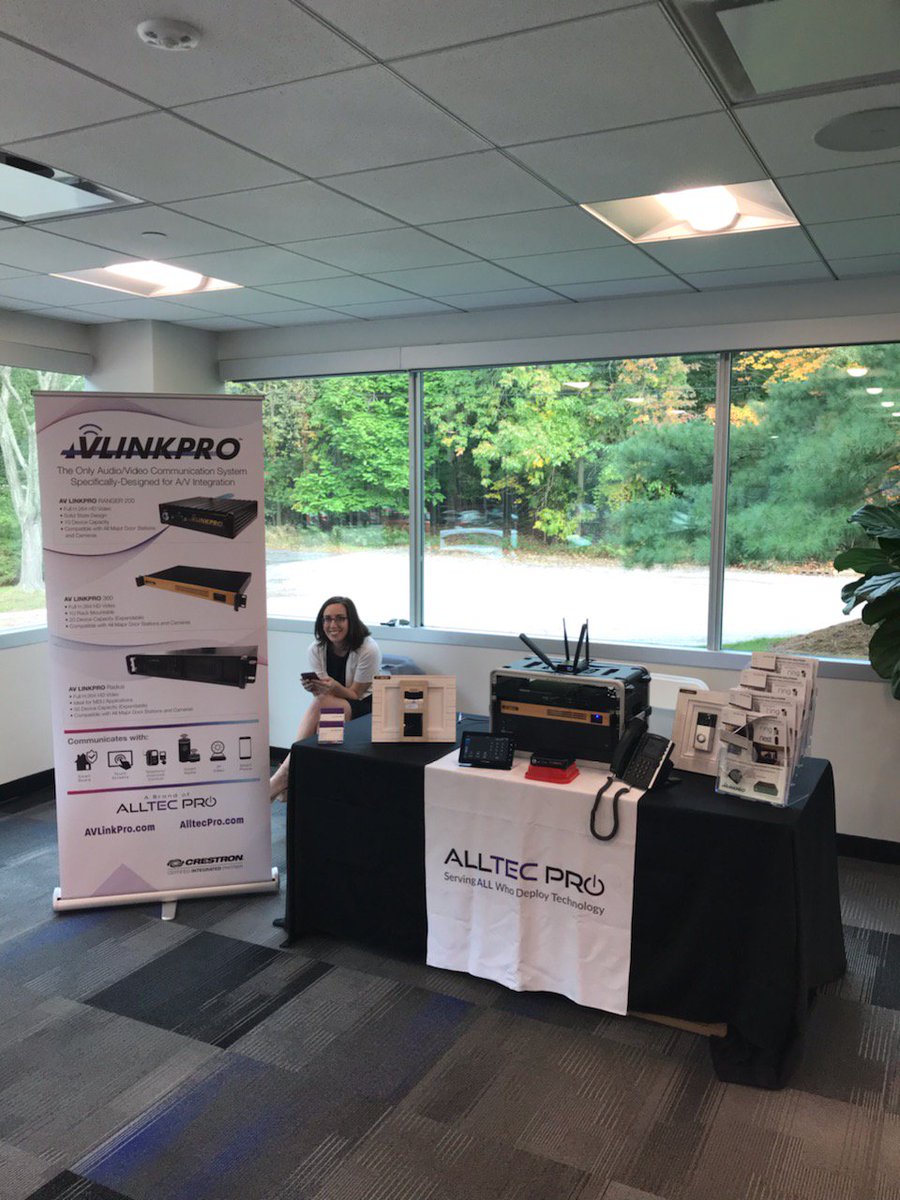PssScreen's tweet image. AlltecPro exhibiting at the @Crestron Summit in Palisades NY. Contact your local Crestron dealer for information on the @AV_LinkPro and see what it can do for your smart devices! #AVLinkPro #Crestron