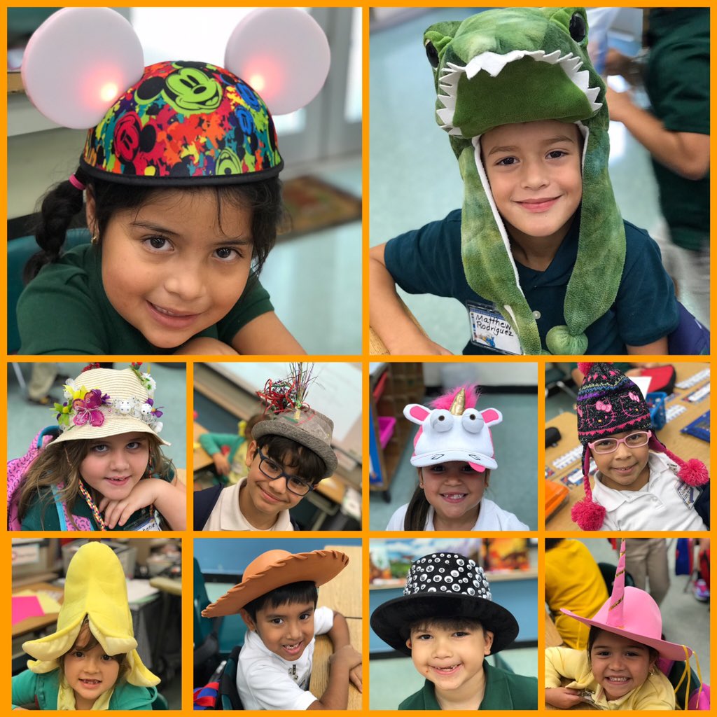 HMFlagler_ES's tweet photo. Crazy Hat 🎩 Day success in support of @UnitedWayMiami! 🎉 #FlaglerGivesBack #StudentCampaign @MiamiCAO @MiamiSup @MDCPSCentral https://t.co/9B4zUGJYk1