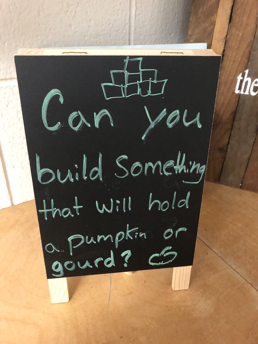 MissTJermey's tweet photo. Some fun new fall provocations ! #wolveswonder #wolveslearn #tldsblearns @WoodvilleES https://t.co/plQ3h0C0Lm