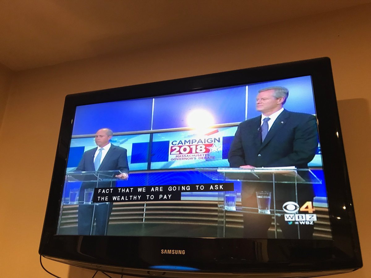 Shirley Leung (@leung) on Twitter photo Thank you <a href="/jay4ma/">Jay Gonzalez</a> <a href="/CharlieBakerMA/">Charlie Baker</a> for a debate (so far) without shouting, snorting, or sniffling. #MAGovDebates #mapoli Thank you <a href="/jay4ma/">Jay Gonzalez</a> <a href="/CharlieBakerMA/">Charlie Baker</a> for a debate (so far) without shouting, snorting, or sniffling. #MAGovDebates #mapoli