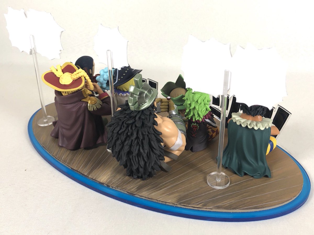 ONE PIECE ワーコレ ドレスローザ 麦わら大船団 子分盃 7体セット