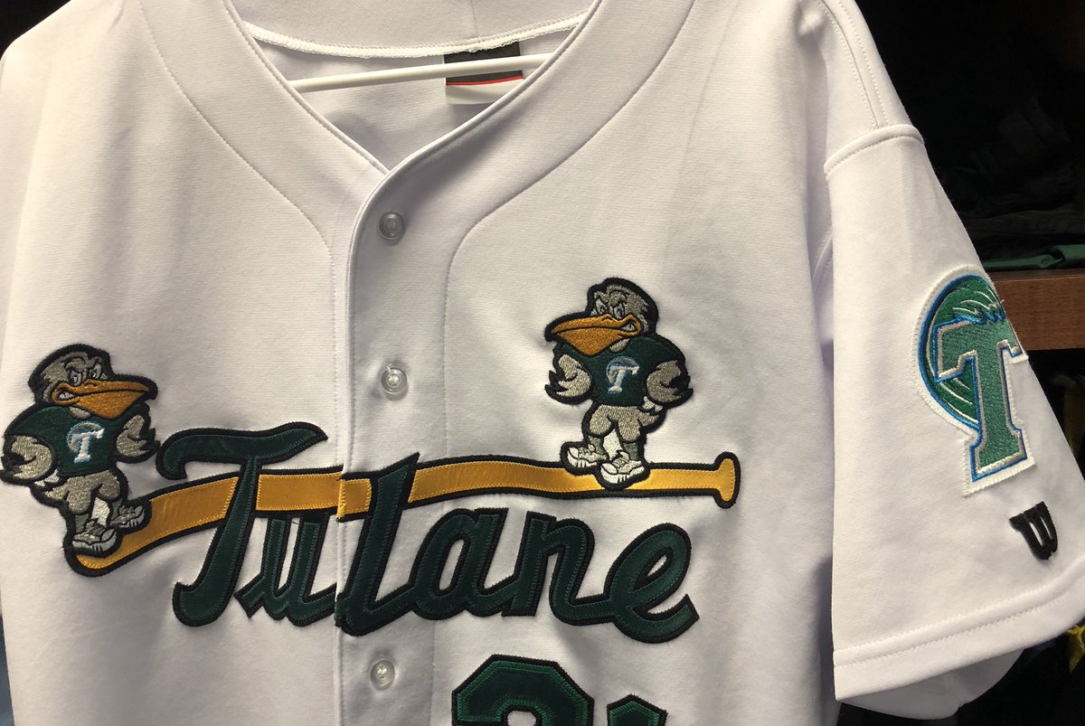 tulane baseball jersey for sale