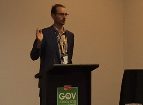 AusSpaceAgency's tweet photo. As World Space Week comes to an end, @DeputyHdSpaceAu shares the #AustralianSpaceAgency priorities during @Gov2Aus #GovInnovate https://t.co/77YF5TE8nX