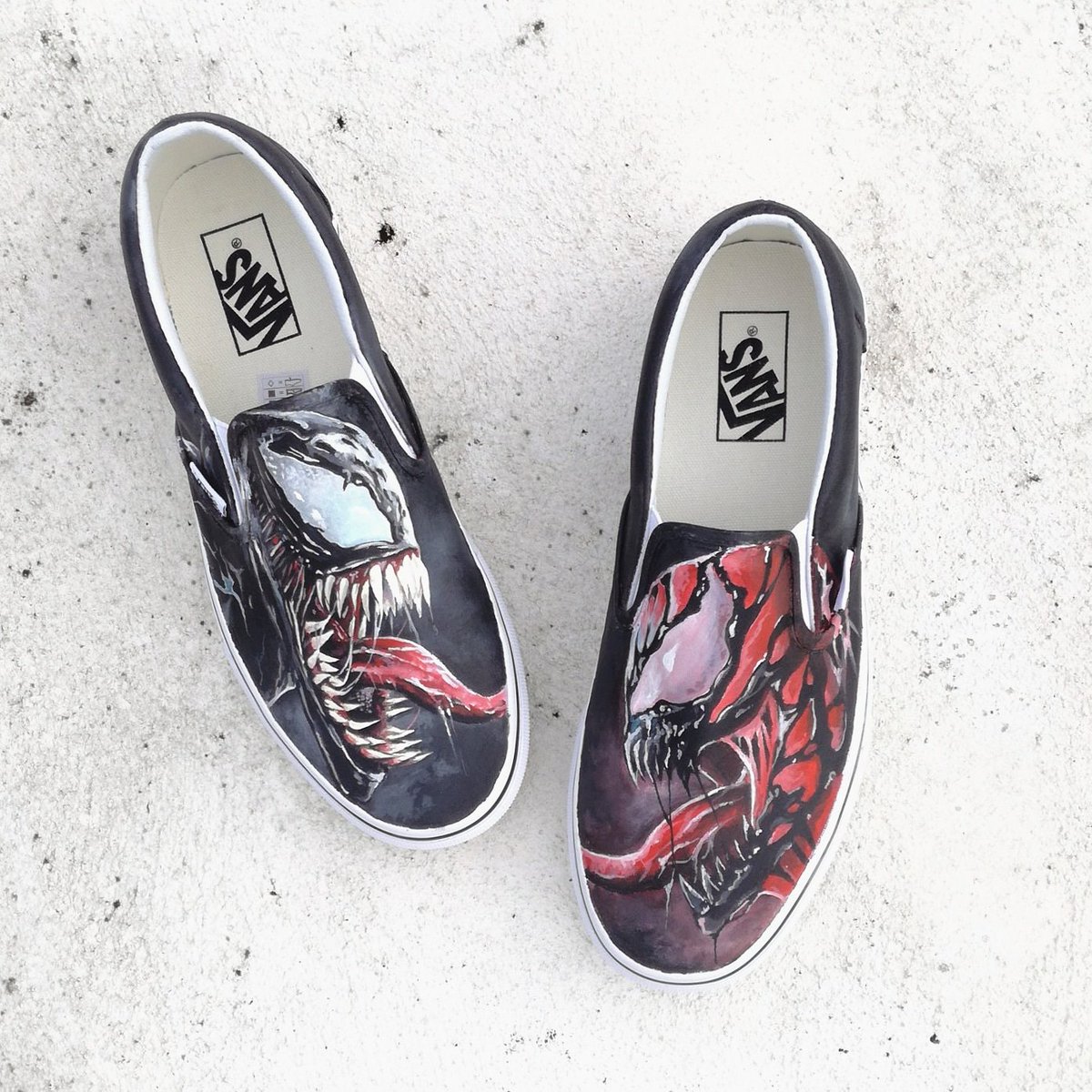 Venom #carnage #vans #marvel Spread 