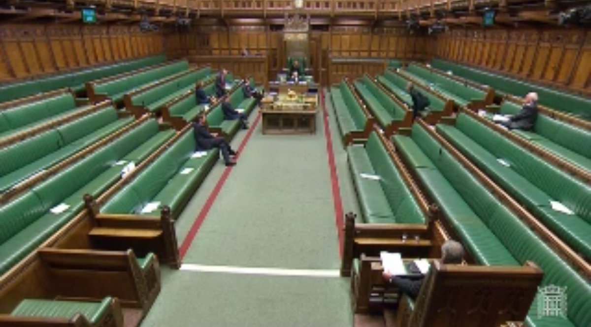 Business rates debate currently ongoing in <a href="/HouseofCommons/">UK House of Commons</a>. I count 5 <a href="/Conservatives/">Conservatives</a> MPs and 2 opposition MPs. Disgraceful.