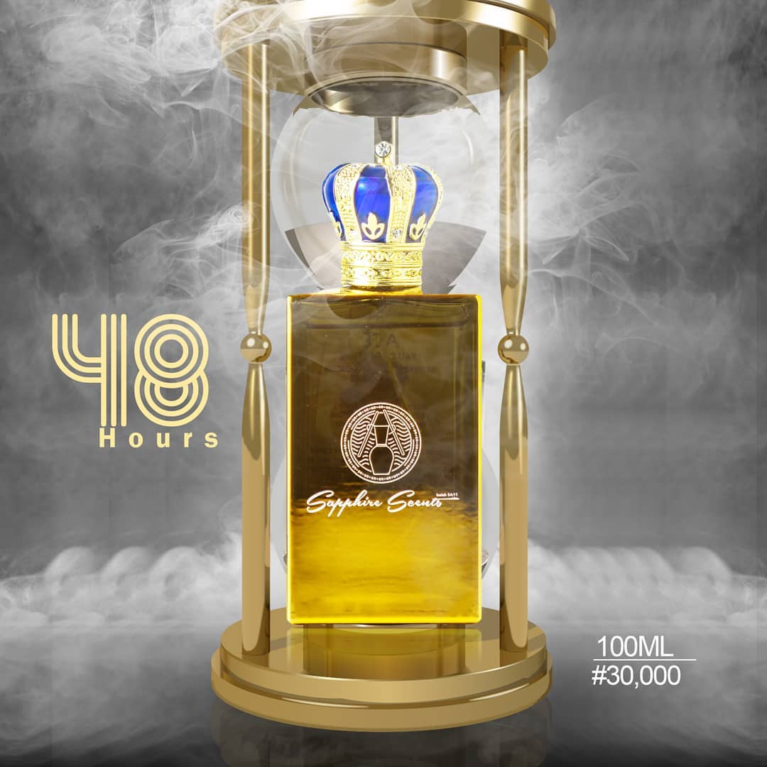 sapphirescents's tweet image. #48Hours

48 Hours is that timeless fragrance, a blend of Oud and Milkbroom. A fragrance that is guaranteed to last you a whole day and more.

Available in:

#10ml
#20ml
#60ml
#100ml

#SapphireScentsTitakeover #YearofTheNew #BillionNairaMark
