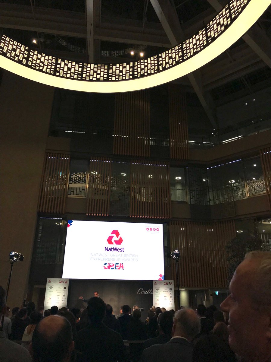 Wolffepack at the Natwest Great British Entrepreneur Awards celebration evening in the awesome Coutts HQ in London. Proud to be a finalist but have to wait a few weeks for the winners to be announced!!! #GBEA