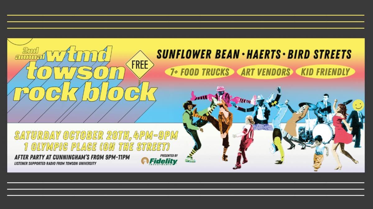 Cunninghams (@cunninghamsmd) on Twitter photo Its That time of year and <a href="/CunninghamsMD/">Cunninghams</a> is partnered with <a href="/WTMD/">WTMD, 89.7 FM</a> 3 bring U the 2nd annual ROCK BLOCK Towson's premier Music Festival!
Oct. 20TH featuring live music from 5-9 on a massive stage out front of 1 Olympic Place.
will be serving a festival inspired menu!#towsonhasit Its That time of year and <a href="/CunninghamsMD/">Cunninghams</a> is partnered with <a href="/WTMD/">WTMD, 89.7 FM</a> 3 bring U the 2nd annual ROCK BLOCK Towson's premier Music Festival!
Oct. 20TH featuring live music from 5-9 on a massive stage out front of 1 Olympic Place.
will be serving a festival inspired menu!#towsonhasit