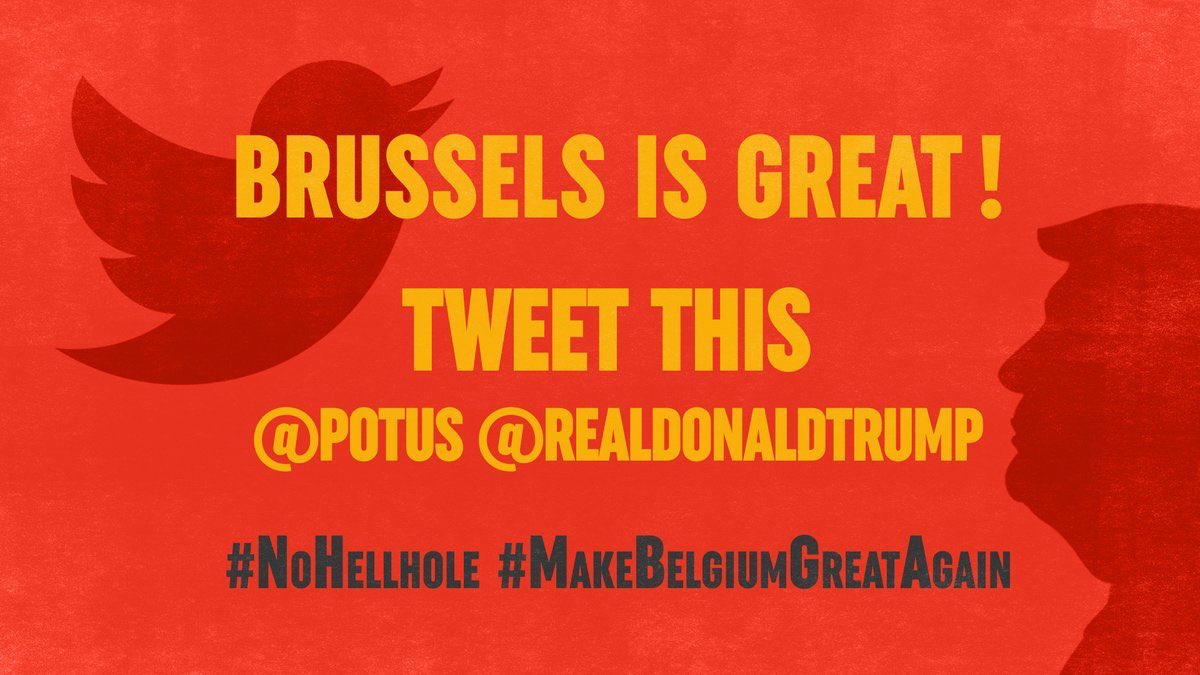 janvdjeugt's tweet photo. Brussels is great!
@POTUS @realDonaldTrump
#NoHellhole #MakeBelgiumGreatAgain https://t.co/gDdrckvff4