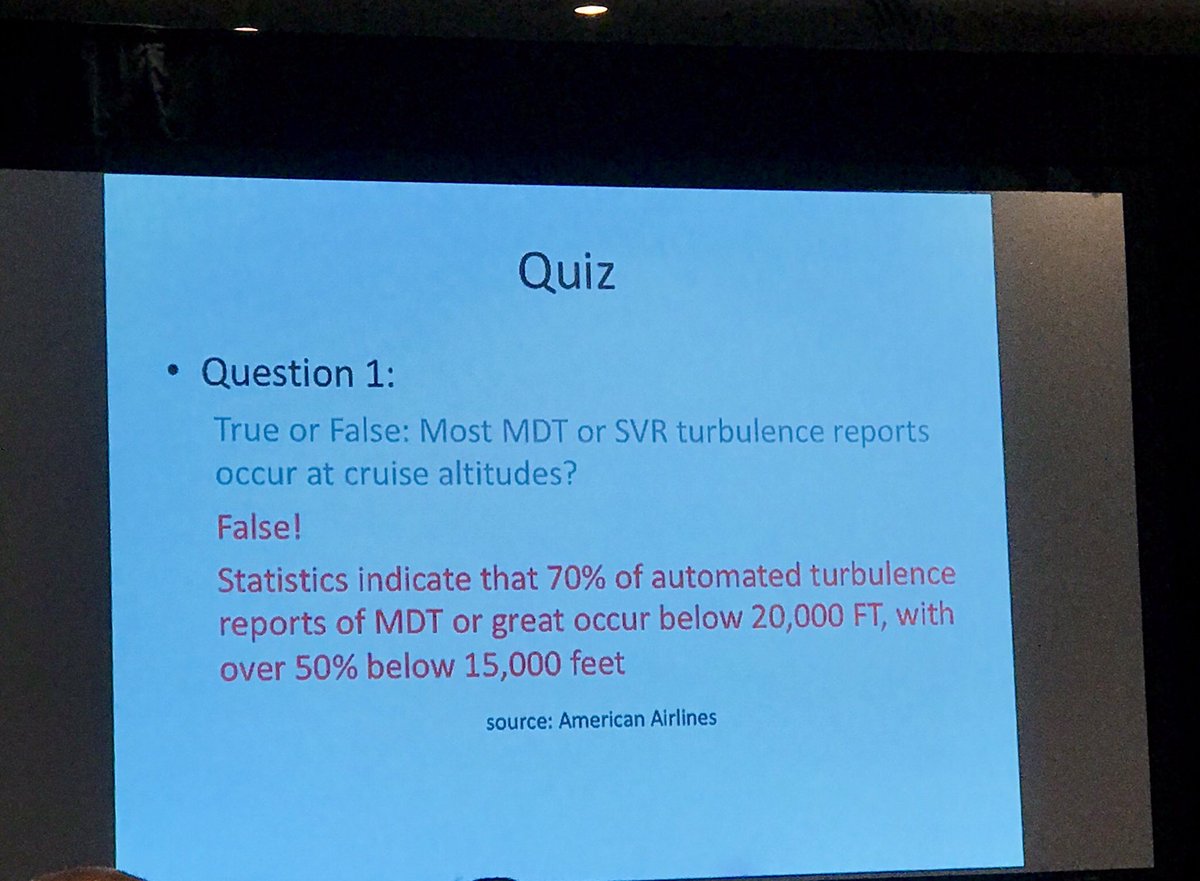 PAFCAUAL's tweet photo. EDR or TAPS? A debate only Dispatchers could love. Good discussion on how best to disseminate turbulence data and in what format with Rick Curtis, meteorologist from @SouthwestAir #summit2018 #ADFsummit https://t.co/c18WPVhgXC
