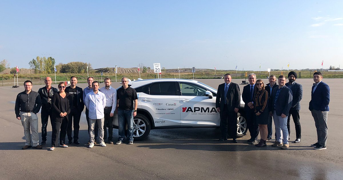 inocanada's tweet photo. Nos collègues Tim Pope et Jonathan Lévesque sont avec la Mission Ontario-Autotech aujourd’hui, organisée par @PropulsionQC , où on échangera entre autres sur le transport intelligent!  #INO #INOCIM https://t.co/P8qibZa8sA
