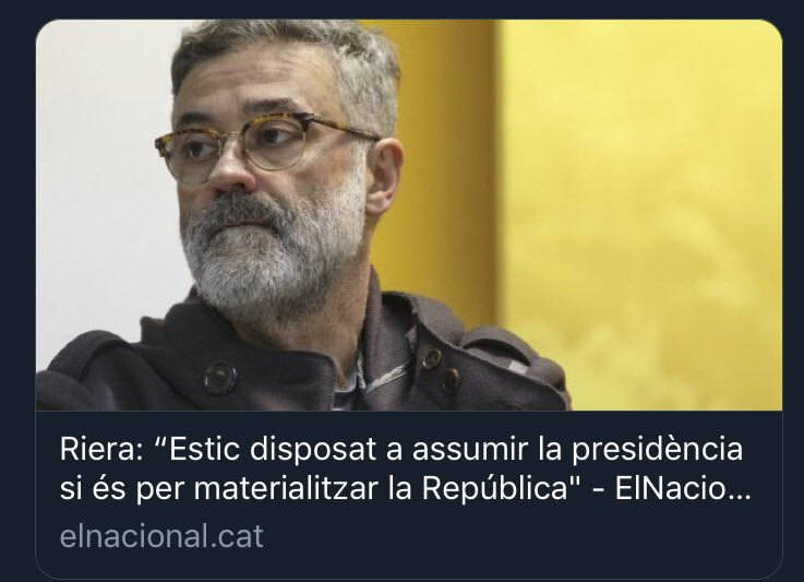 Ostres, i perquè no quedes amb l’alcaldessa de Berga i ho feu plegats?
Perquè de moment aquí no ha desobeït cap partit, perquè moments per fer-ho tothom l’ha tingut .
Això sembla un teatrillo del bo