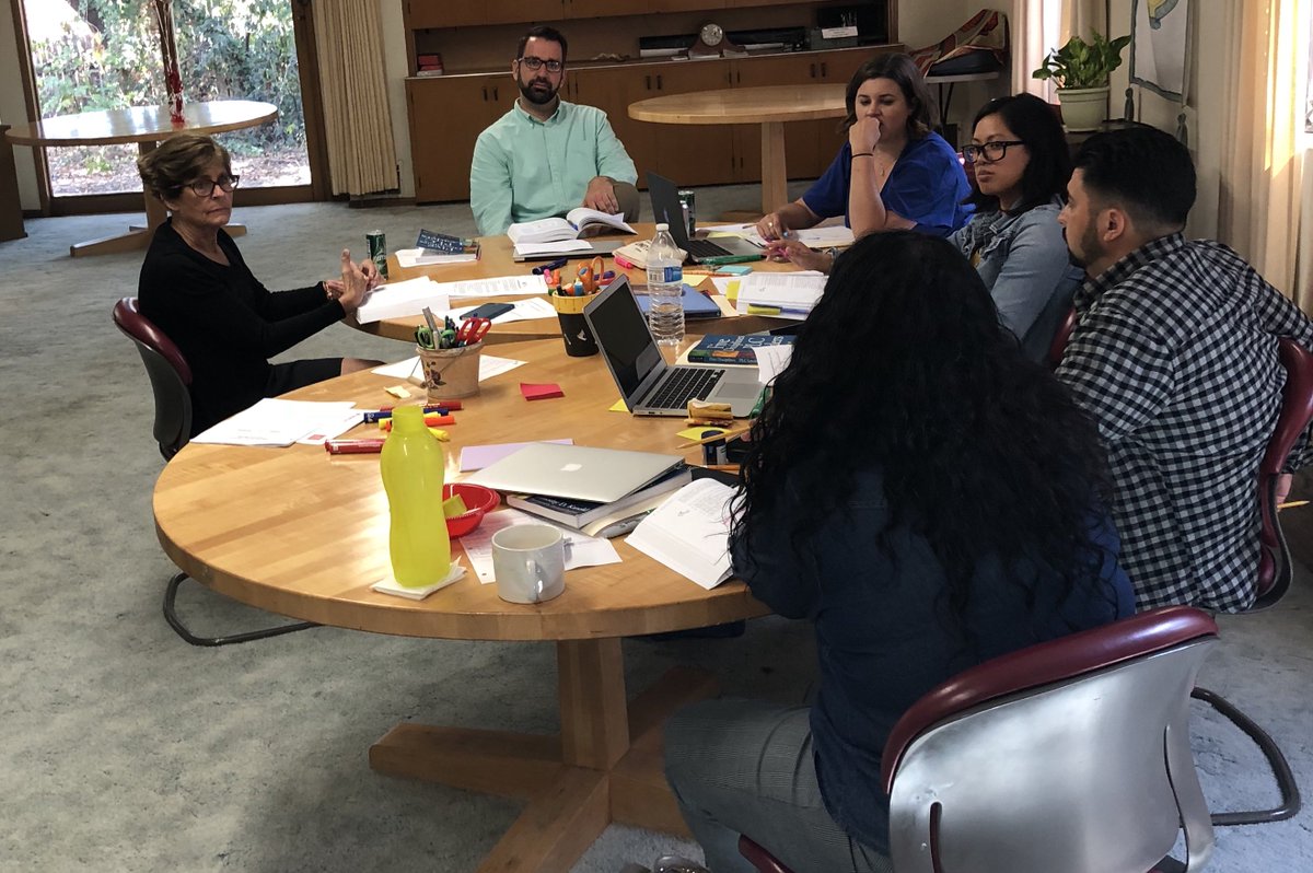 onwardleaders's tweet photo. Cohort 3 had a great meeting today and a wonderful visit from Christina Arellano regarding WCEA WASC protocol. @catholicedla #WASC #WCEA #fivedisciplines #ministersofreconciliation @MrDCGreen @HmurphGarcia @melindanassar @JEsparza4 @jessicaareddick @CatholicEdLA https://t.co/1FpTJEGnV1