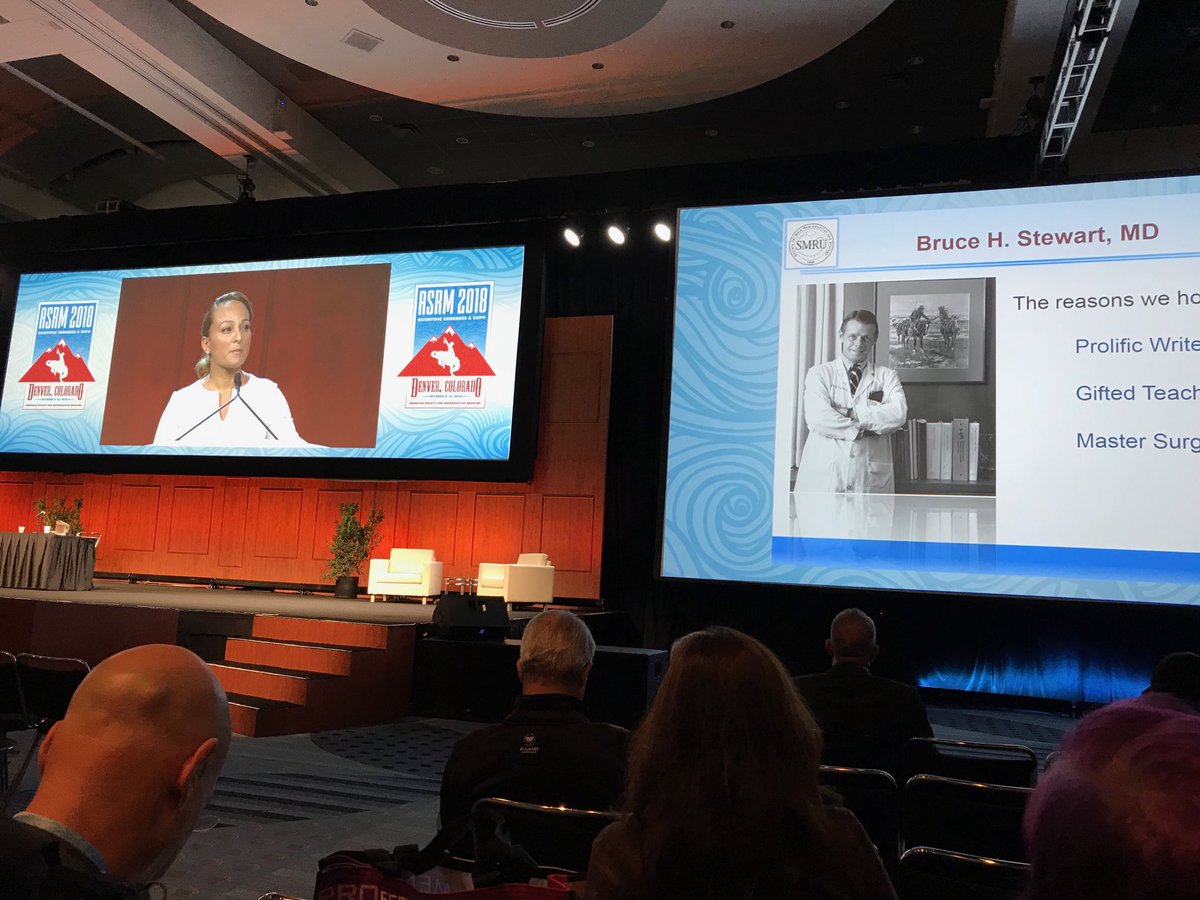 DlambJ's tweet photo. Cori Tanrikut introduces this year’s Bruce Stewart Lecturer, Sue Hammoud to discuss single cell transcriptomics of testicular cells @smru #ASRM18 https://t.co/73zIc44h8L