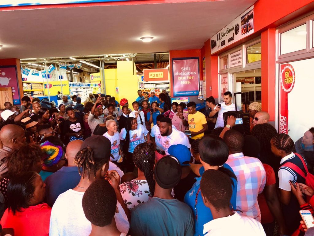 iamceemie's tweet photo. #GumbaFestRoadPromo 

Earlier today in Eshowe!!! 

13 October we shutting down Ulundi Stadium !!!! Get your tickets at Shoprite / Computicket !!!! https://t.co/2JktoS4OnL