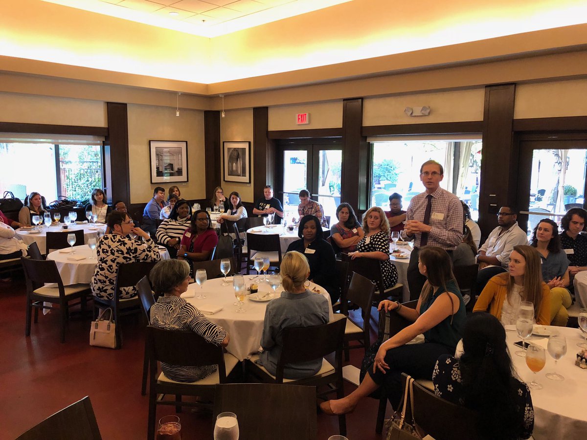 ⁦<a href="/chceducators/">Chapel Hill-Carrboro Association of Educators</a>⁩ rep Brian Link welcoming our BT’s at the annual ⁦<a href="/CHC_PSF/">PublicSchoolFoundation</a>⁩ Novice Teacher Tea. Thank you for all of your support of our beginning teachers. #chccsinspire ⁦<a href="/chccs/">Chapel Hill-Carrboro City Schools</a>hr⁩ ⁦<a href="/DrPamBaldwin/">Dr. Pamela Baldwin</a>⁩ ⁦@chccs⁩