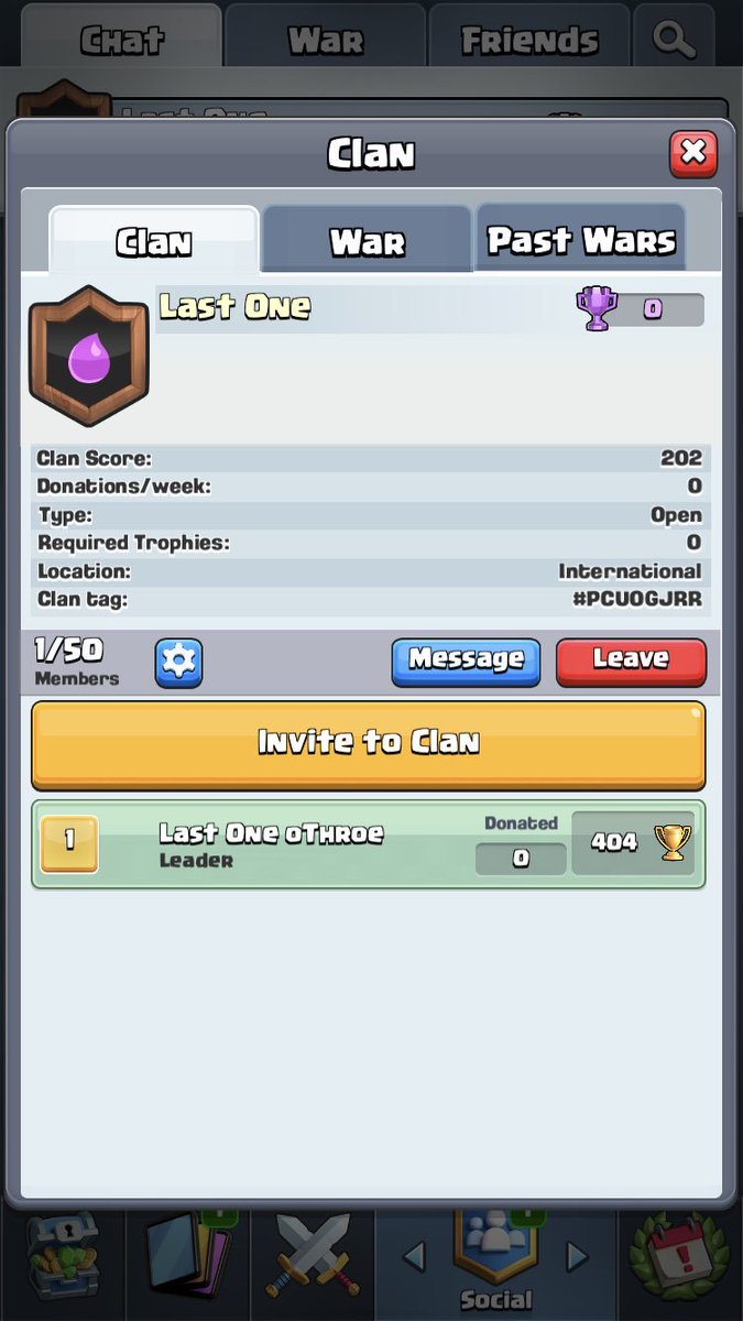 Zvds7's tweet photo. If anyone has Clash Royale join my clan‼️ #Clan #ClashRoyale #Joinmyclan #activeclan https://t.co/6YEucATUWd