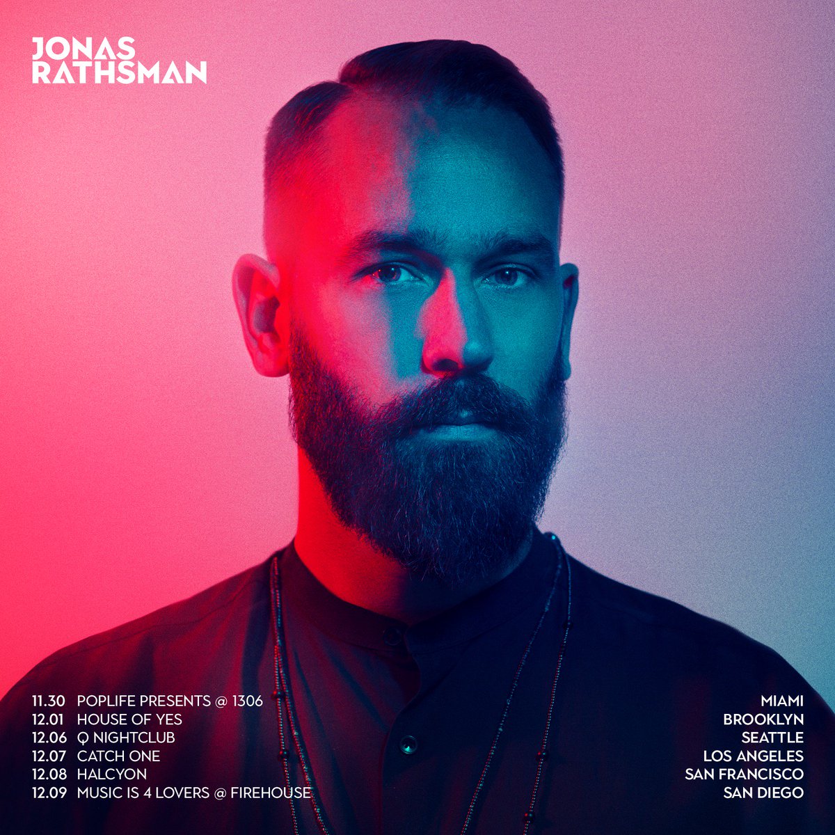 Dear US friends, I’m back in November to see you all - let’s come together 🙏🏻