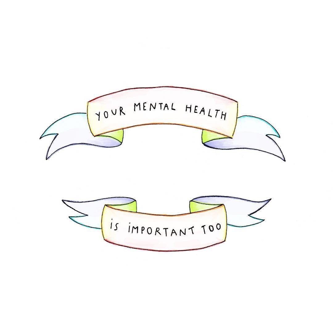 actionhappiness's tweet photo. Your mental health is important too #WorldMentalHealthDay https://t.co/9Y2znMhm5P