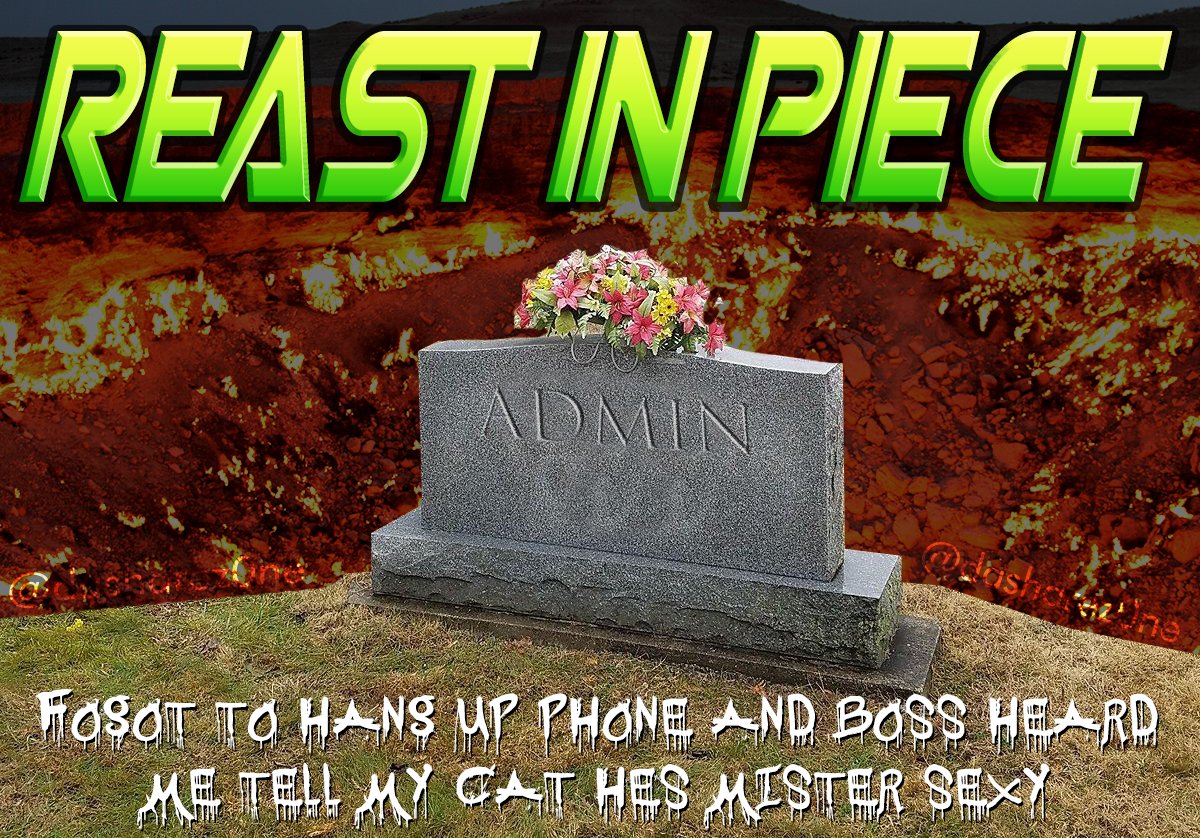 RIP TO ME - https://t.co/Qtp3PvcePc ADMIN