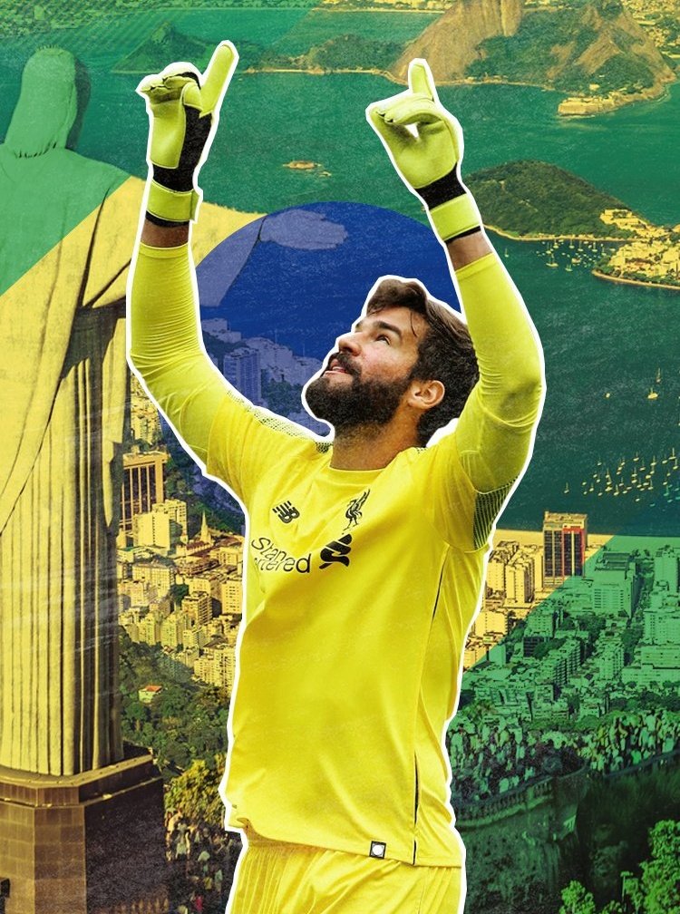 Lockscreen Alisson Becker Wallpaper